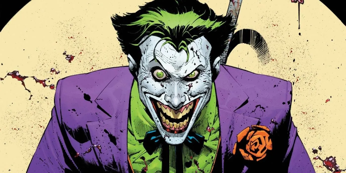 Classic Joker comic image Classic Joker comic image