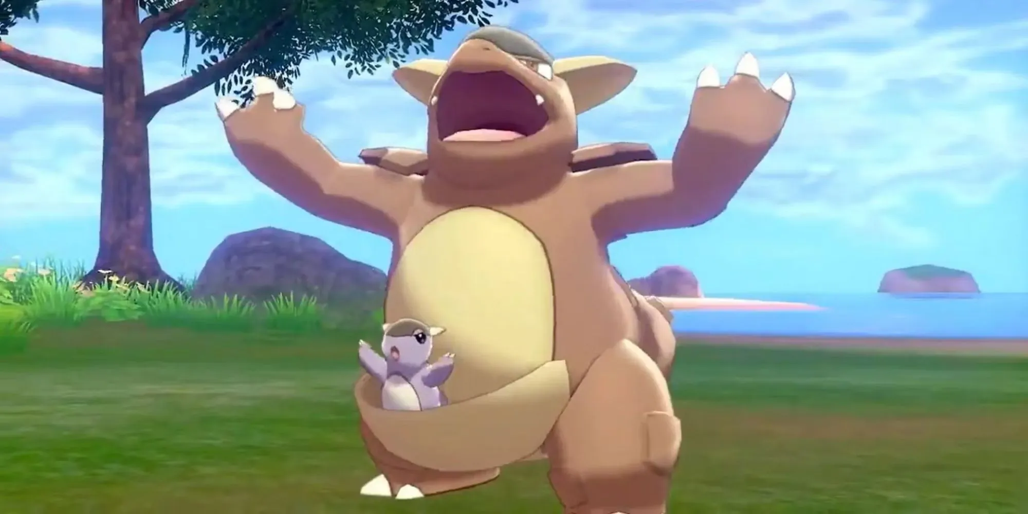 Kangaskhan Pokemon Sword Shield Kangaskhan Pokemon Sword Shield
