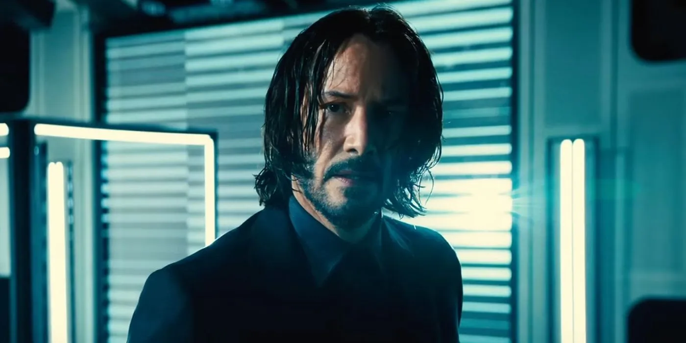 Keanu Reeves in John Wick: Chapter 4 Keanu Reeves in John Wick: Chapter 4