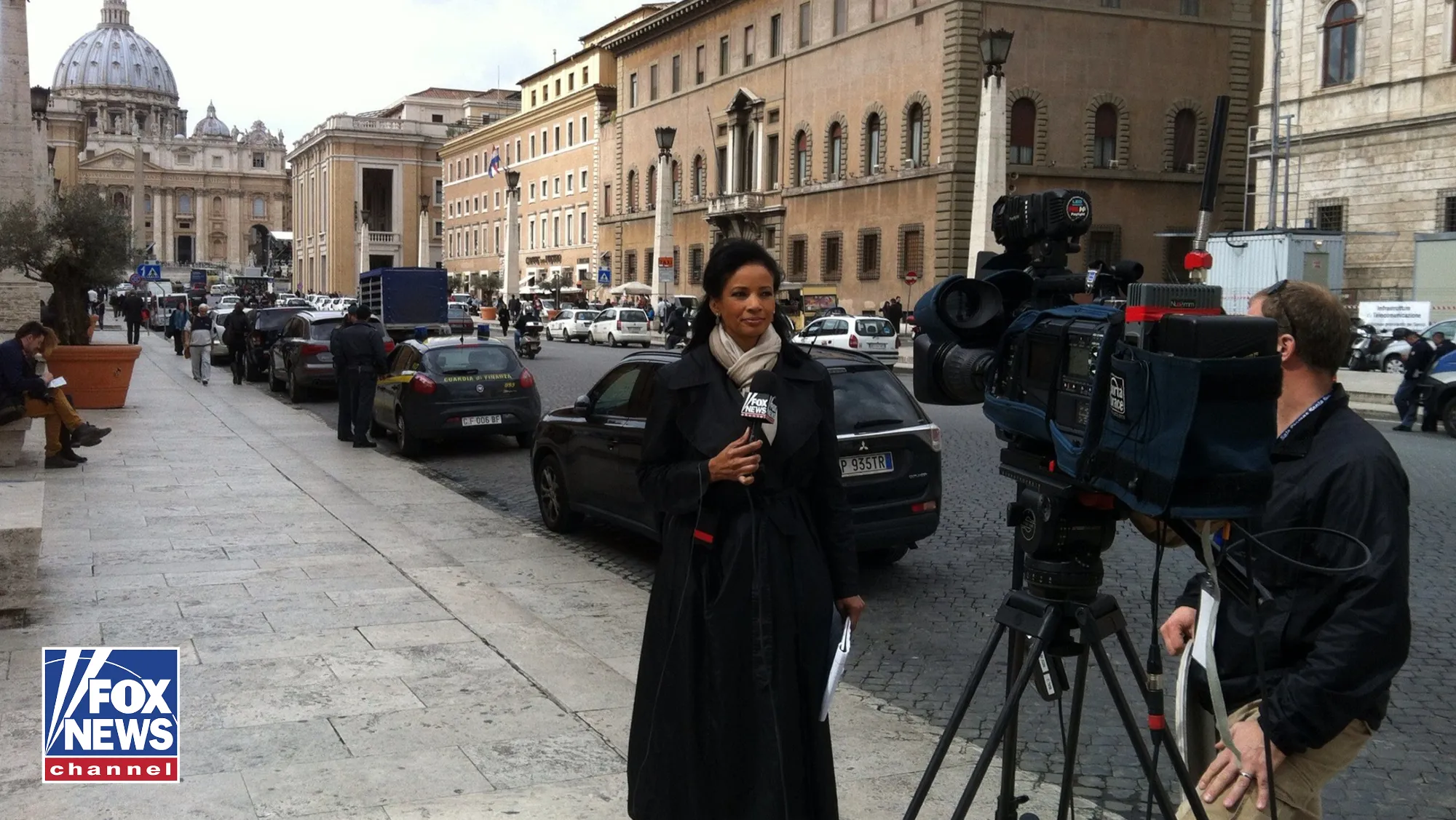 Lauren Green reporting from Vatican Lauren Green reporting from Vatican