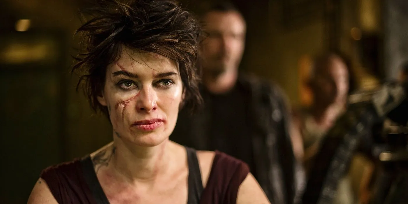 Lena Headey in Dredd