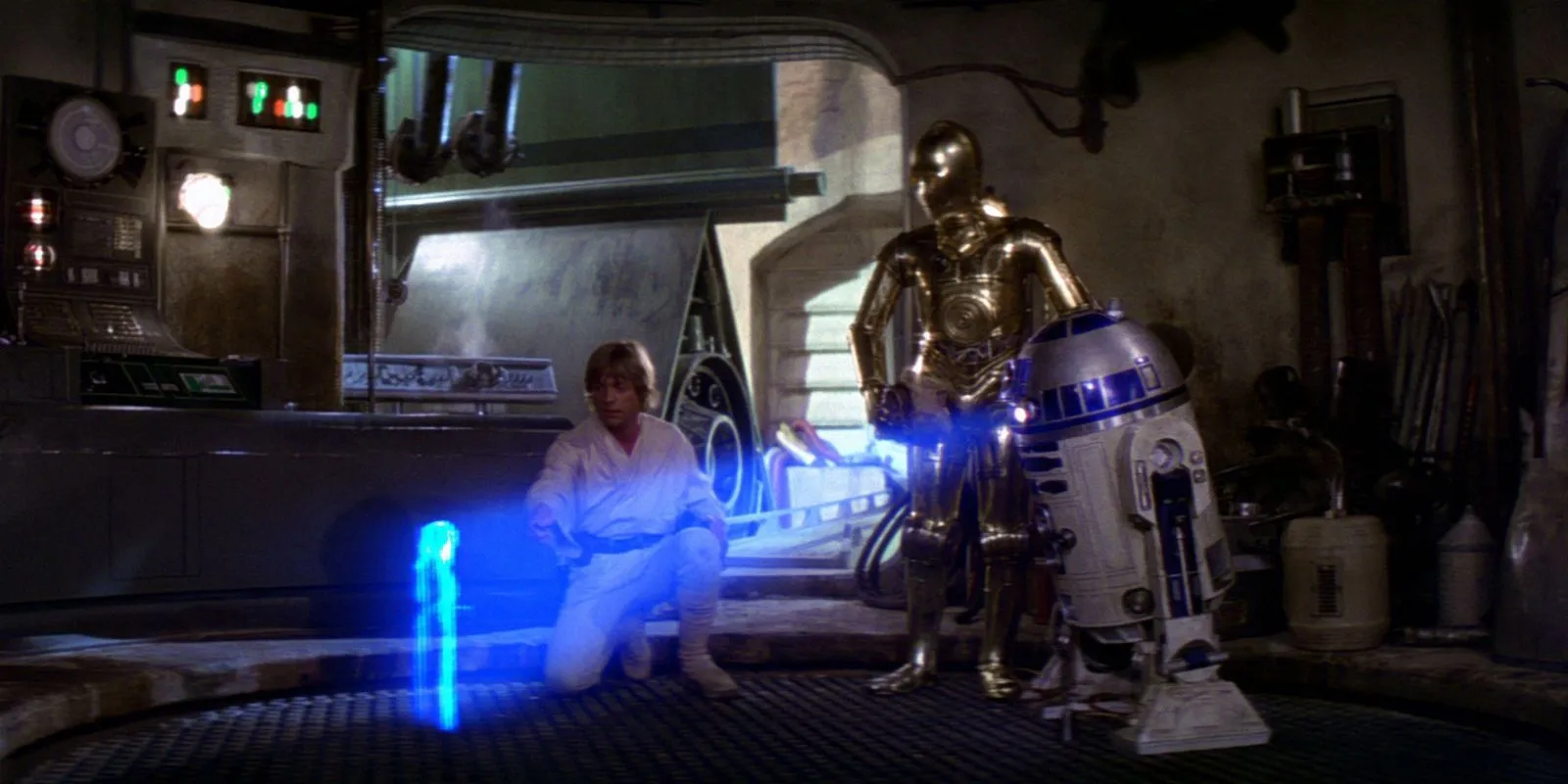 Luke Skywalker and C-3PO