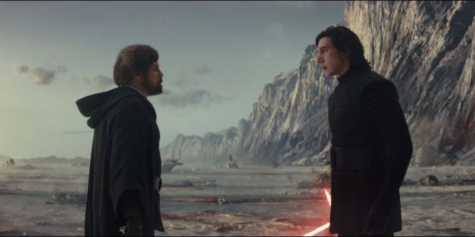 Luke Skywalker in The Last Jedi