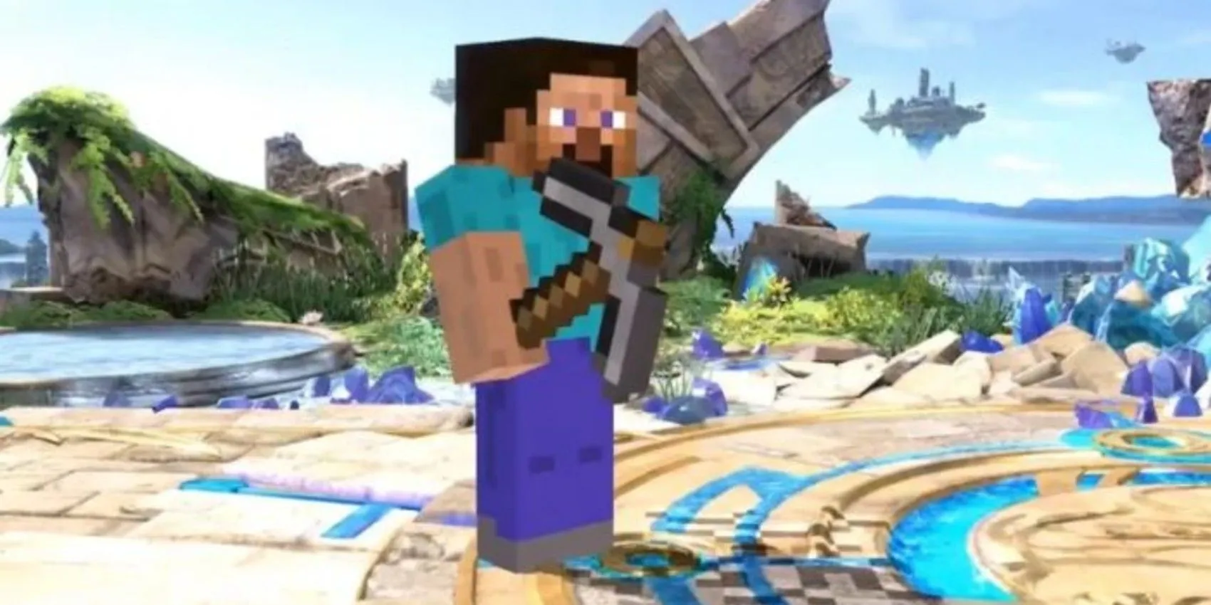 Minecraft Steve in Super Smash Bros. Ultimate