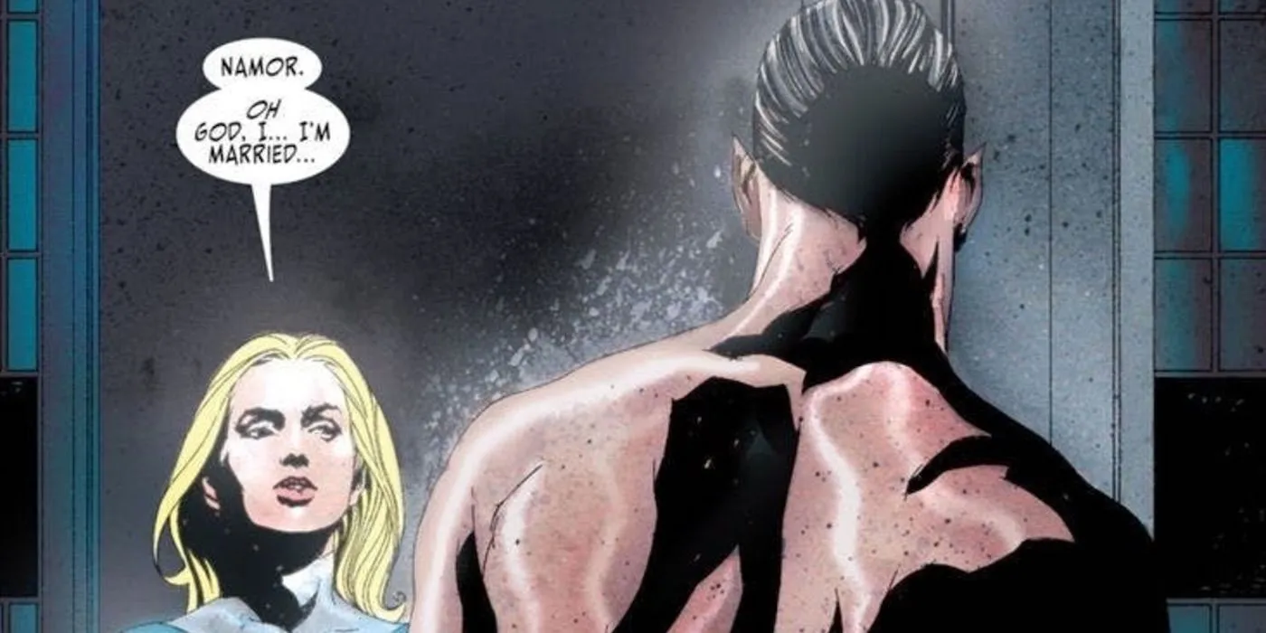 Namor and Sue Storm Namor and Sue Storm