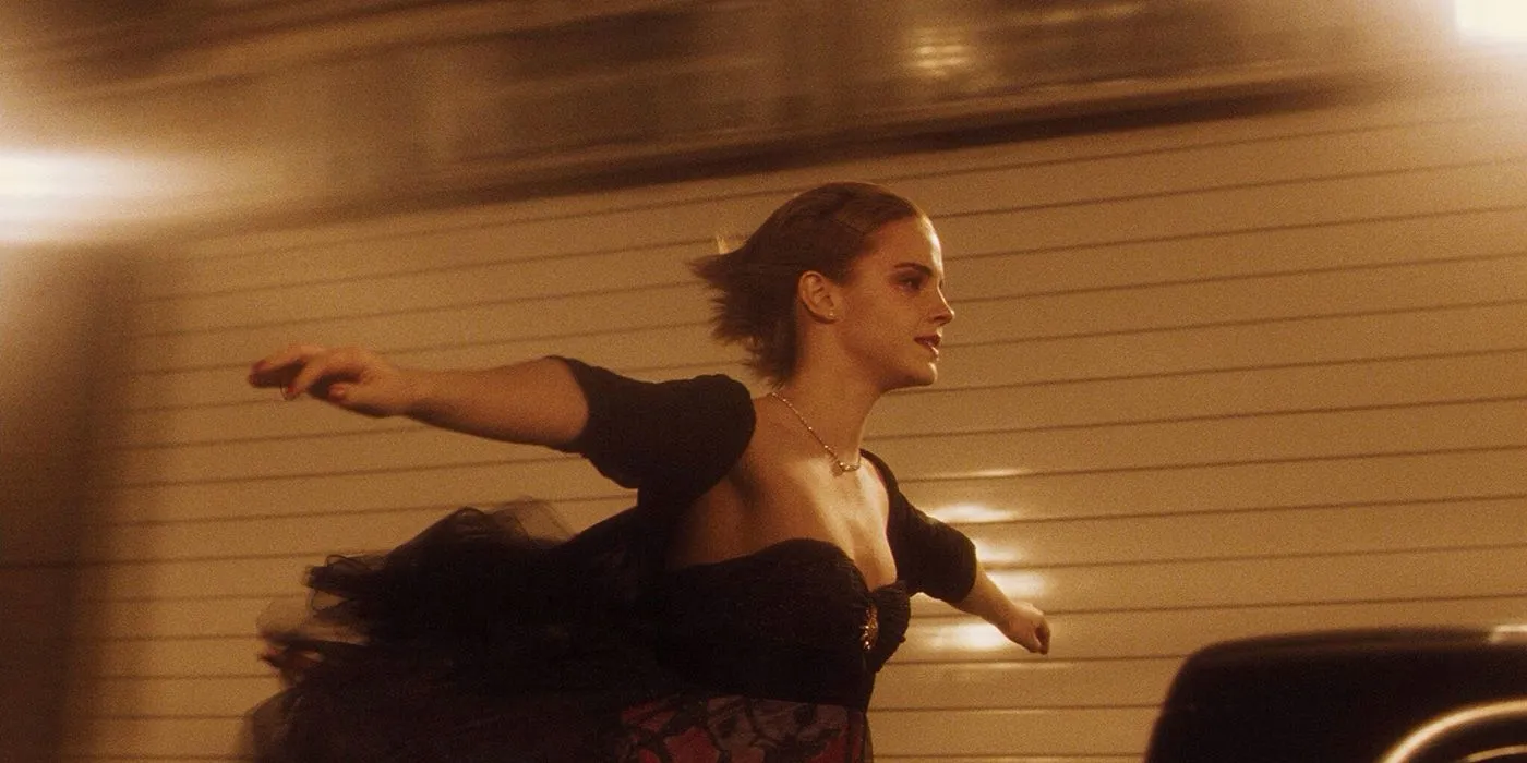 Sam on the Back of a Car While Driving Through a Tunnel in The Perks of Being a Wallflower Sam on the Back of a Car While Driving Through a Tunnel in The Perks of Being a Wallflower