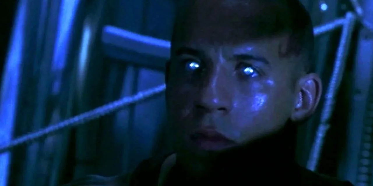 Vin Diesel in Pitch Black