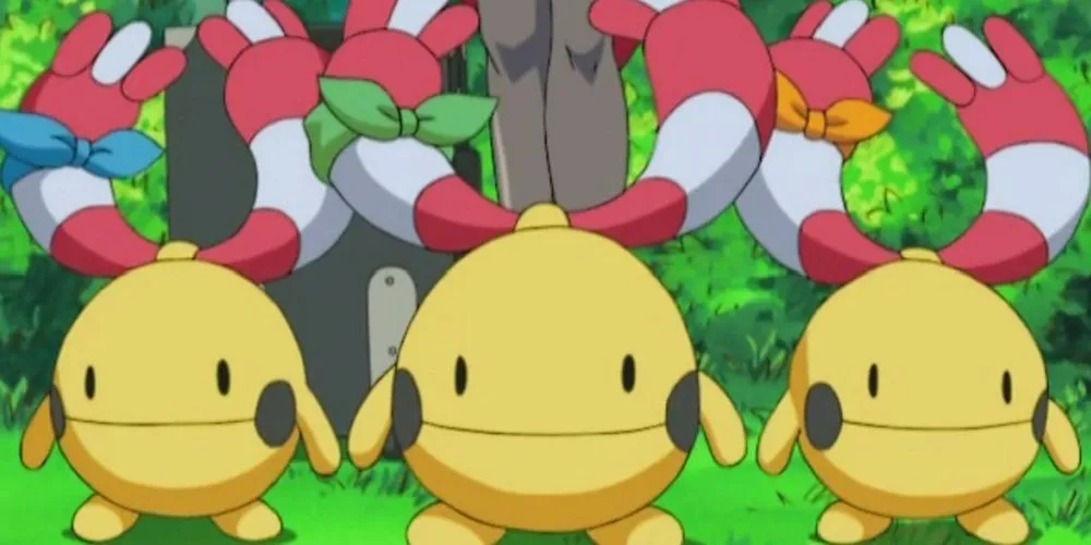 Chingling from the Pokémon anime