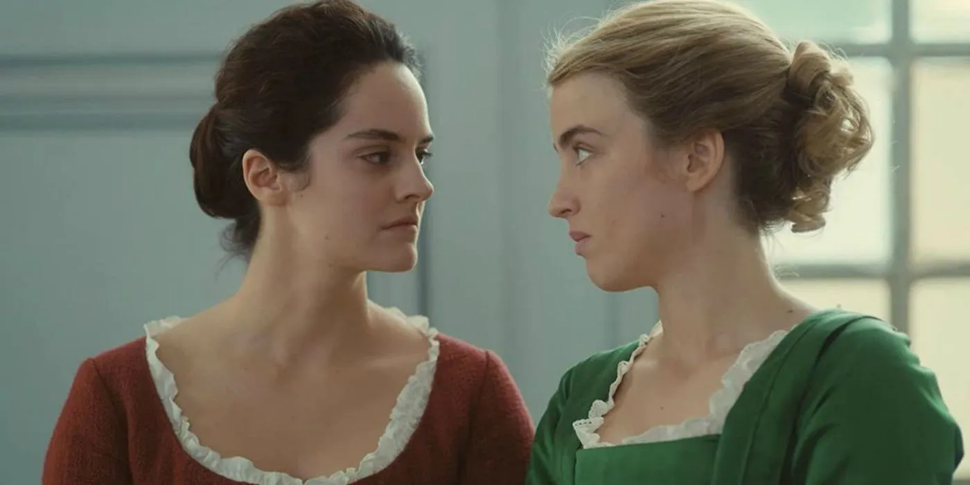 Marianne and Héloïse in Portrait of a Lady on Fire
