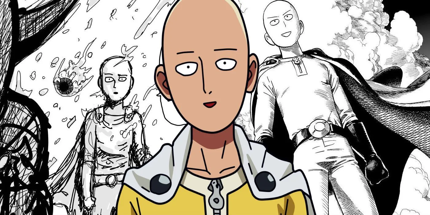 Saitama from the One-Punch Man manga