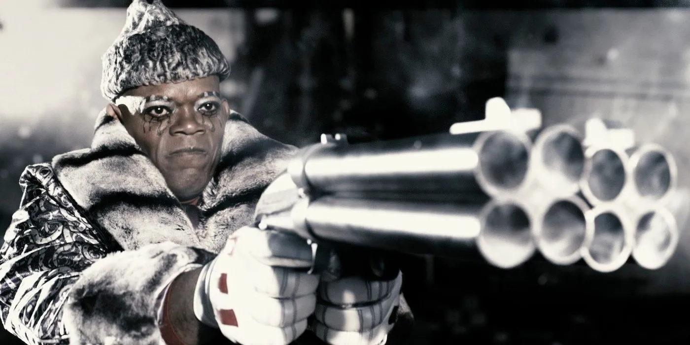 Samuel L. Jackson in The Spirit Samuel L. Jackson in The Spirit