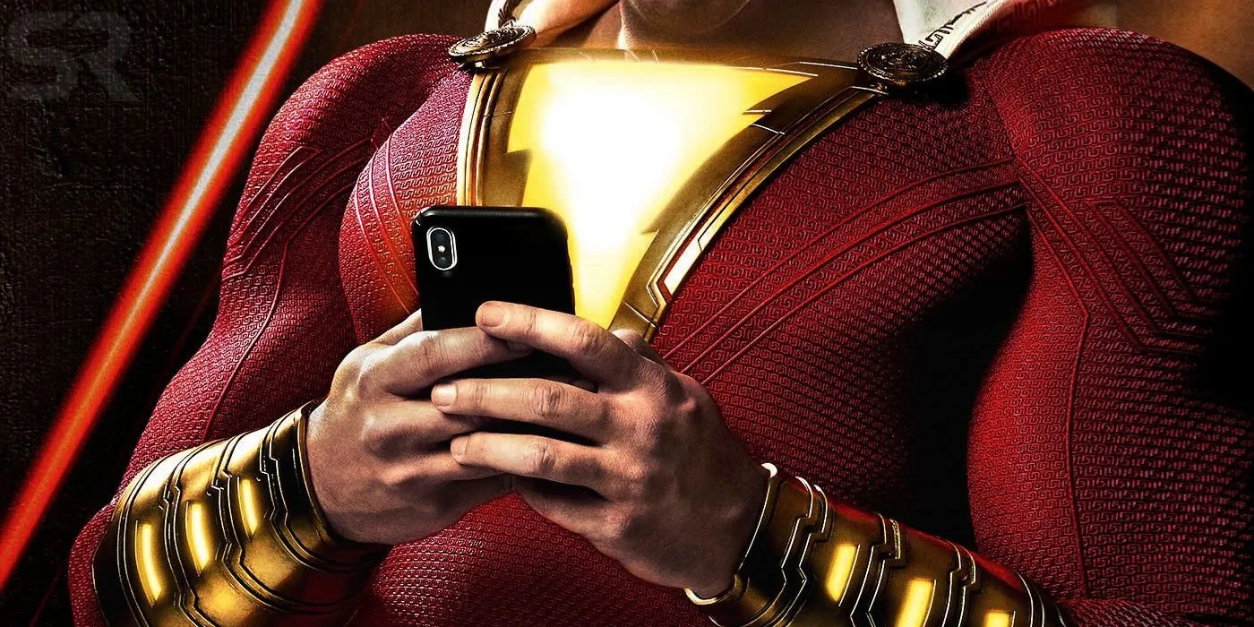 Shazam Movie Chest Lightning Bolt Shazam Movie Chest Lightning Bolt