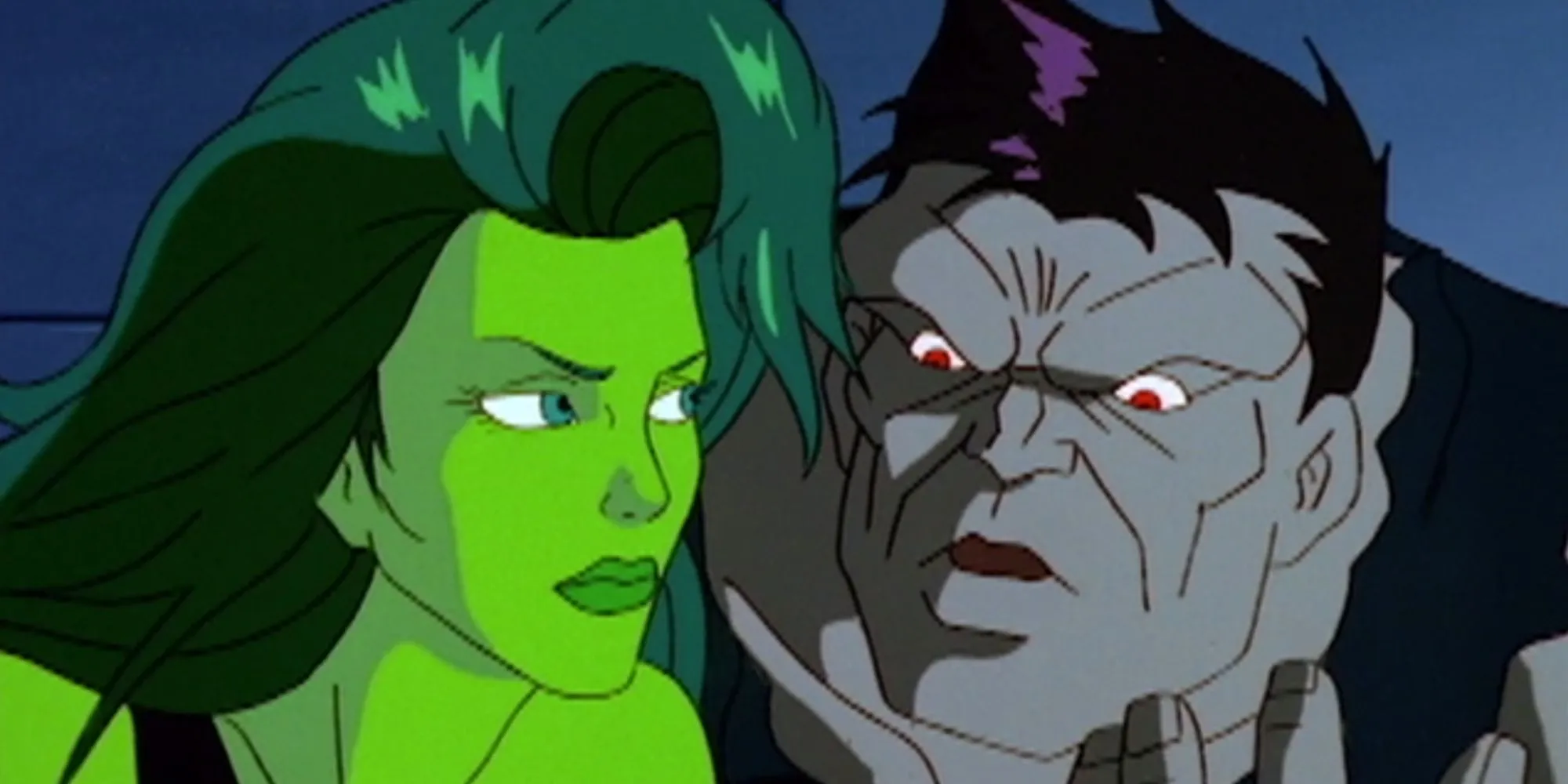 She-Hulk and Gray Hulk She-Hulk and Gray Hulk