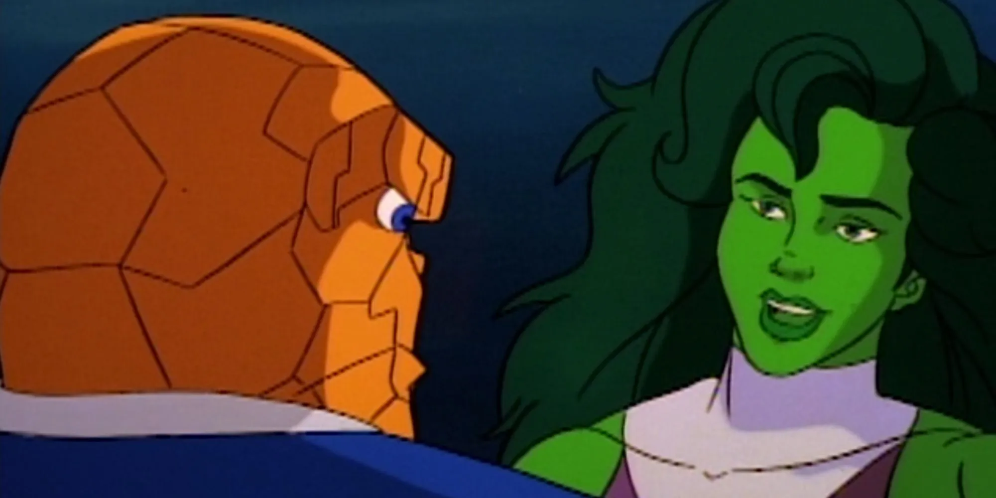 She-Hulk with Ben Grimm She-Hulk with Ben Grimm