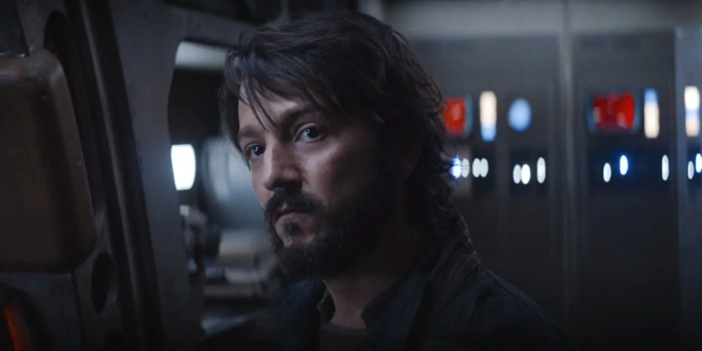 Cassian Andor looking serious in Andor season 1 episode 4