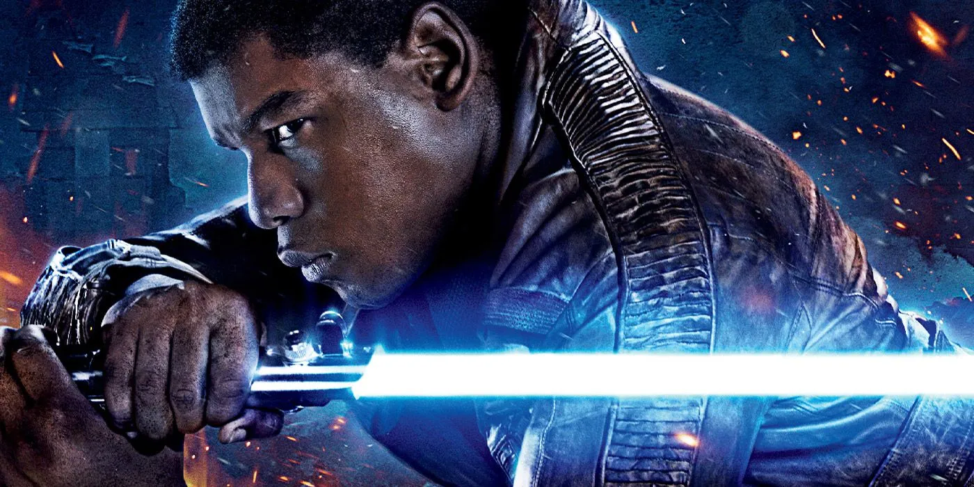 Finn in The Force Awakens