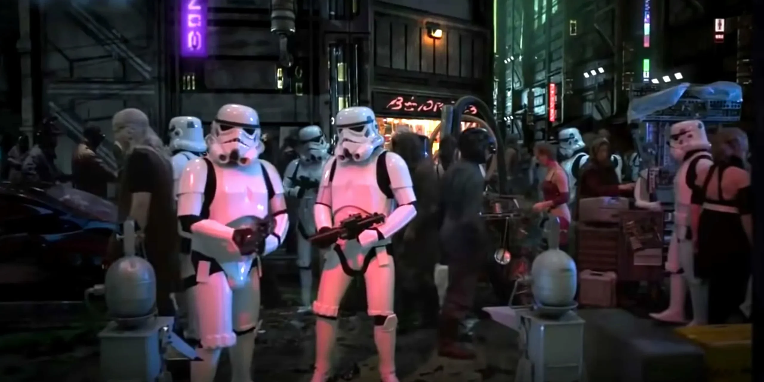 Test Footage of Star Wars: Underworld
