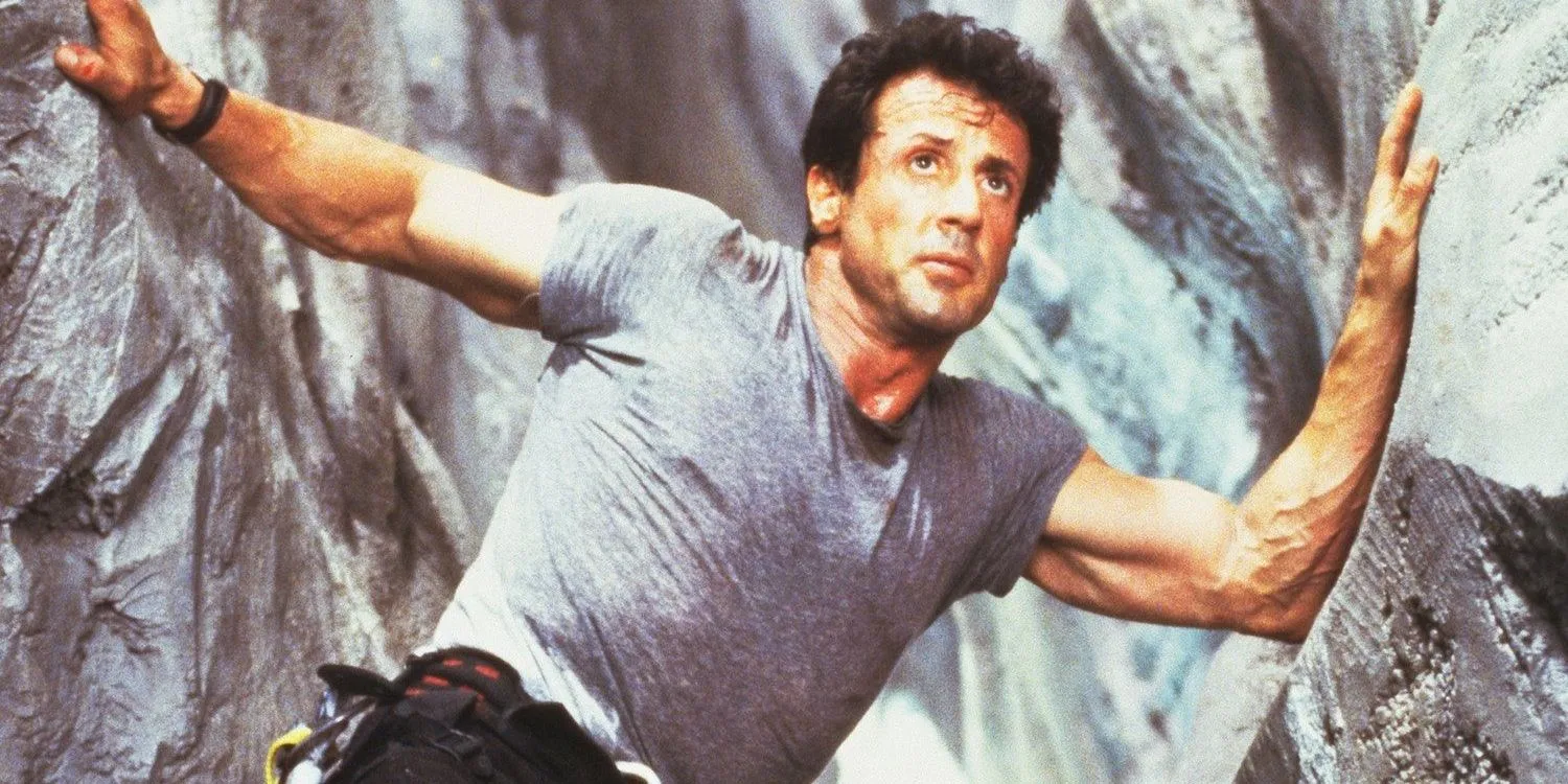 Sylvester Stallone in original Cliffhanger Sylvester Stallone in original Cliffhanger