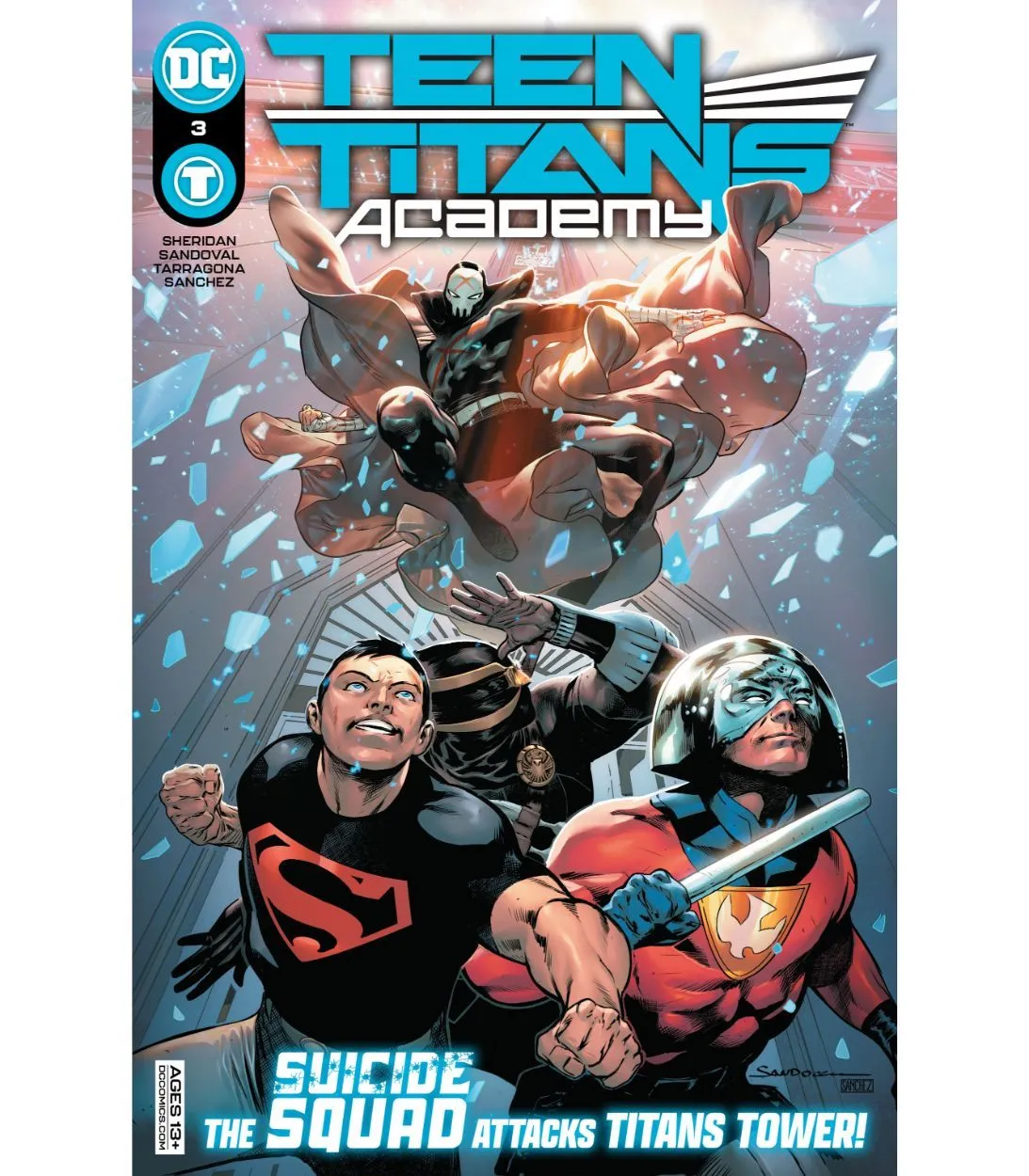 Teen Titans Academy Cover