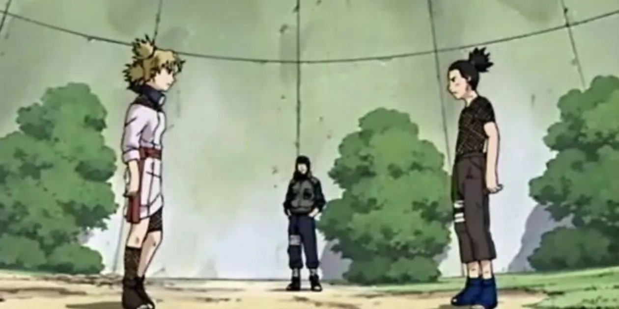 Temari vs. Shikamaru Temari vs. Shikamaru