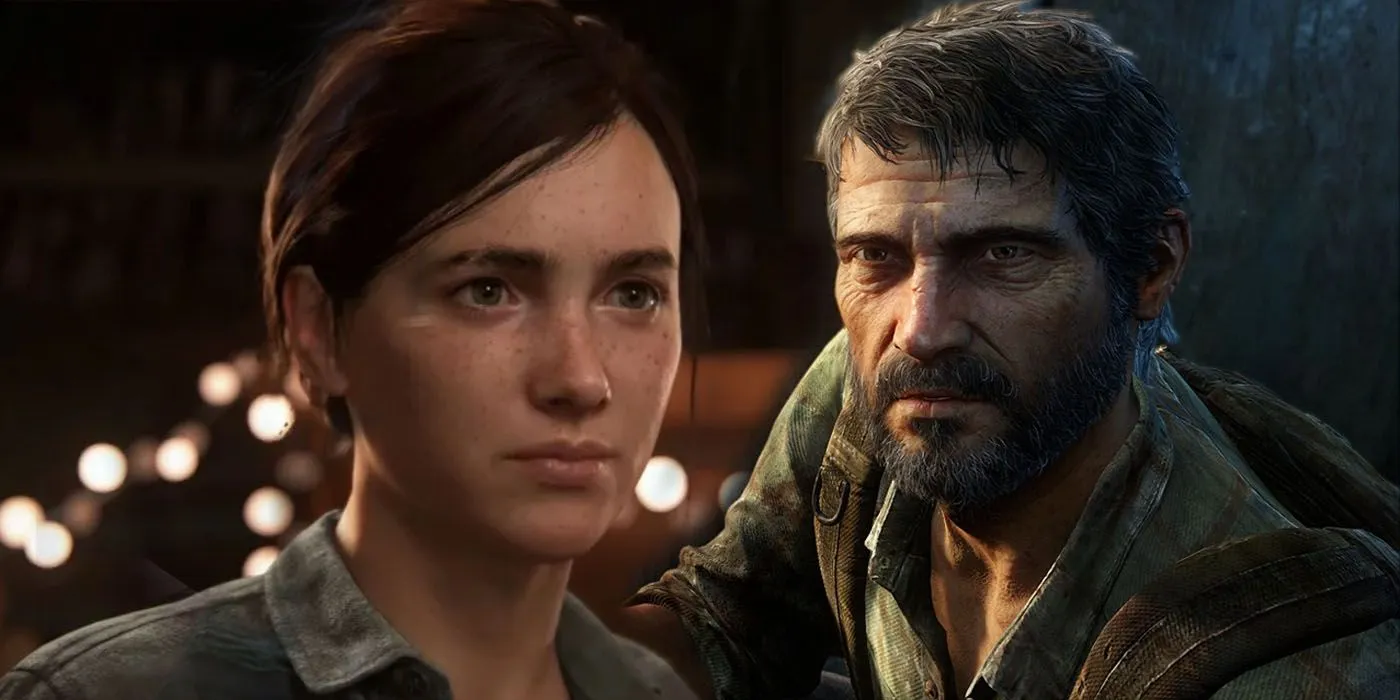 Ellie and Joel in The Last of Us Part II Ellie and Joel in The Last of Us Part II
