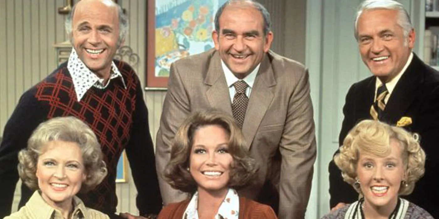 The cast of The Mary Tyler Moore Show The cast of The Mary Tyler Moore Show