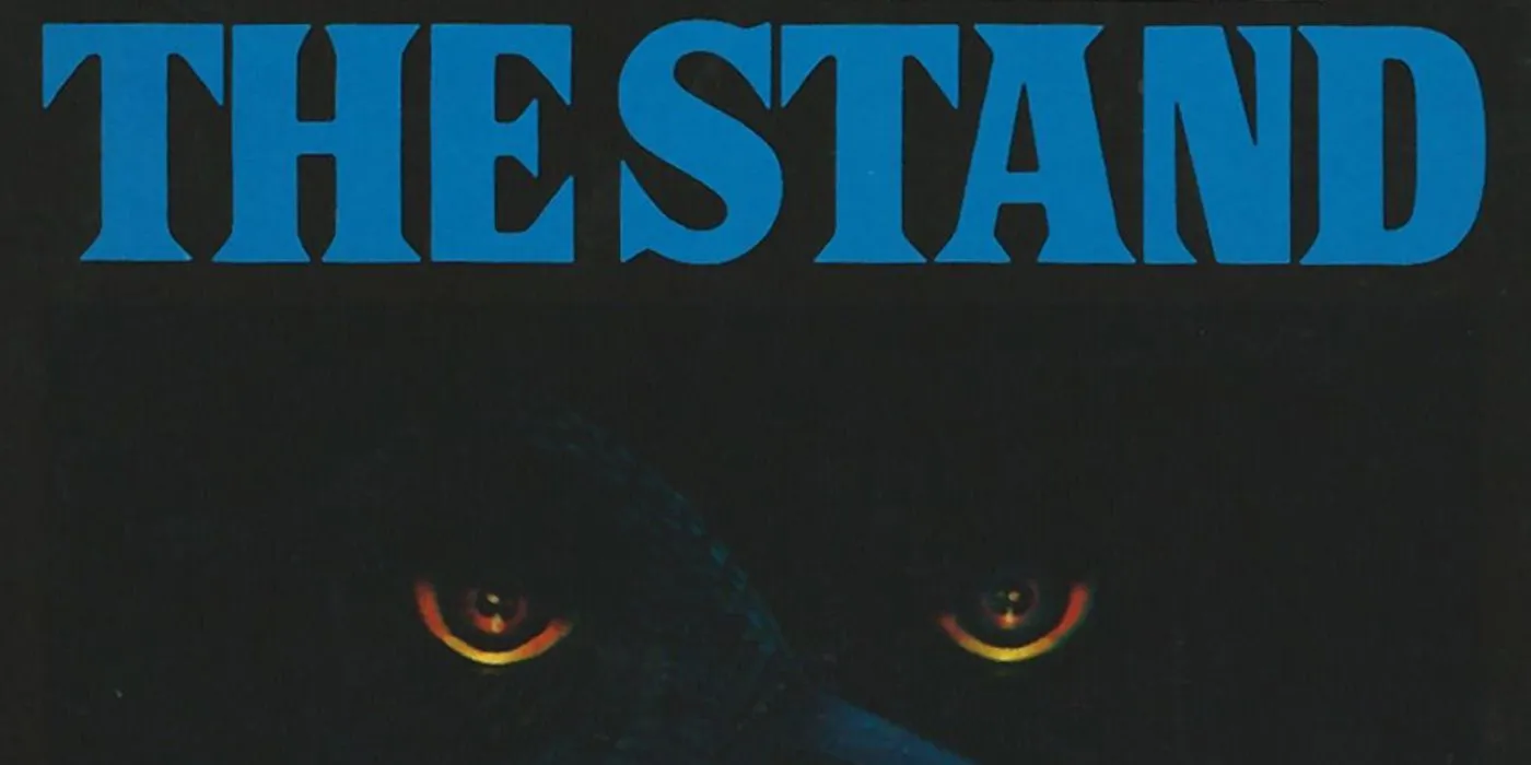 The book cover of The Stand by Stephen King. The book cover of The Stand by Stephen King.