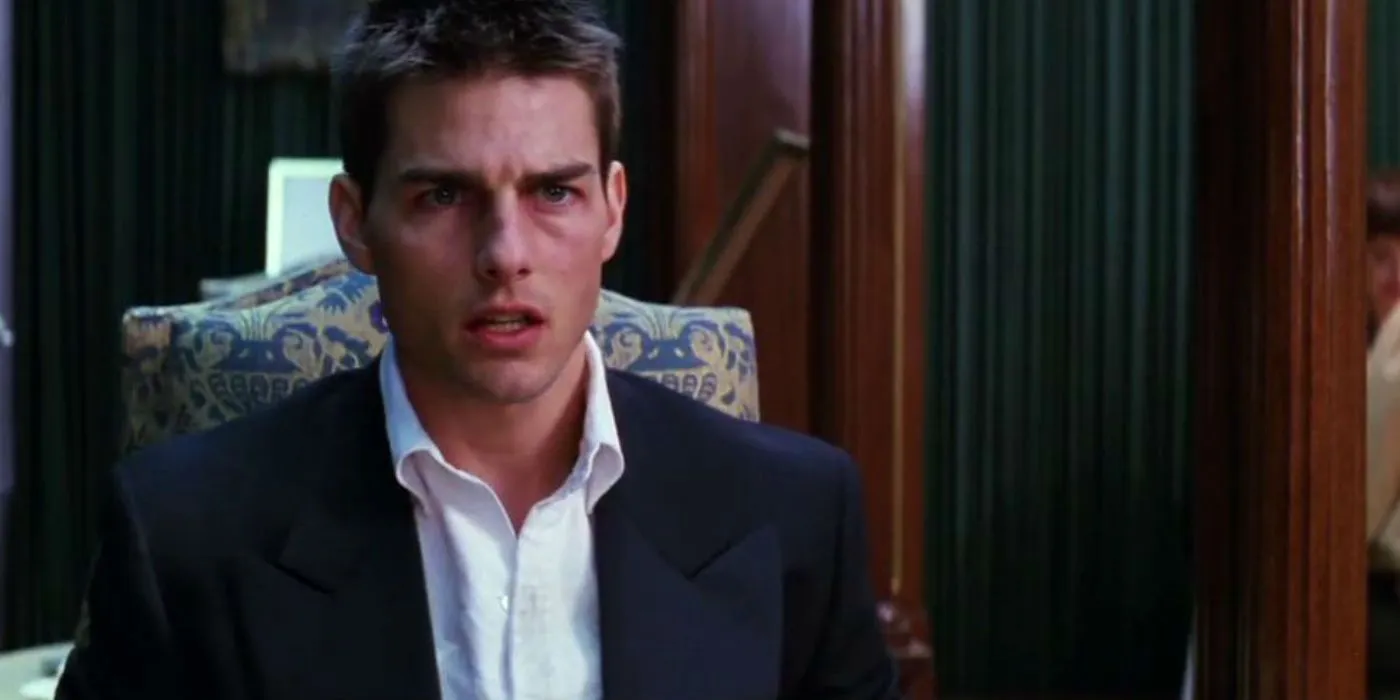 Tom Cruise in the original Mission Impossible