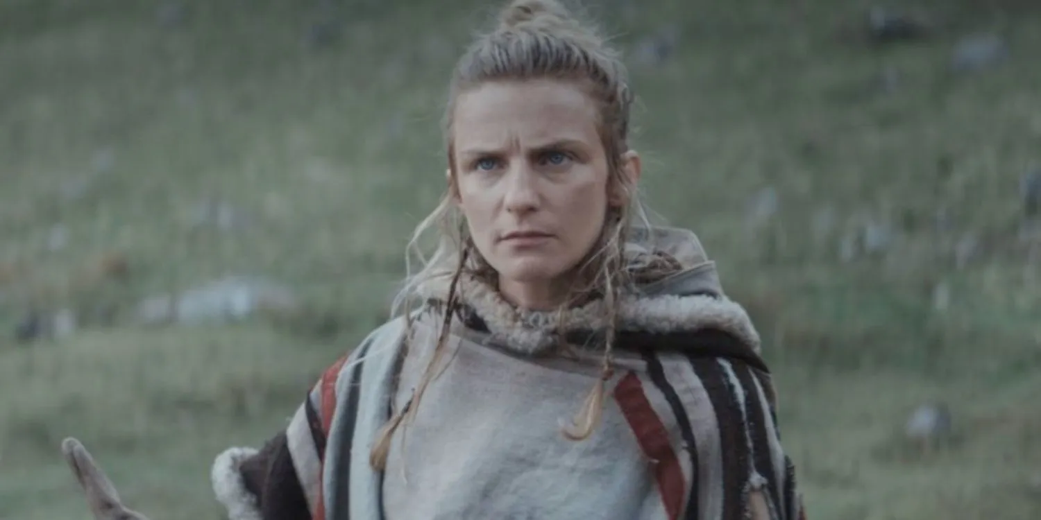 Vel Sartha looking serious