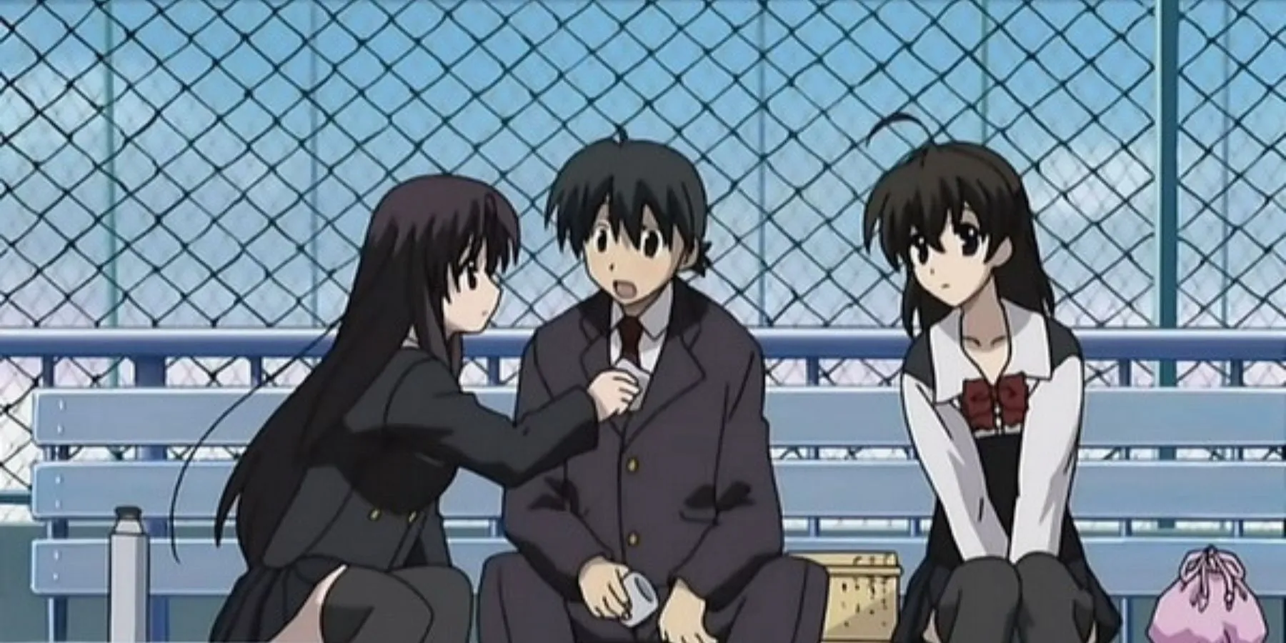 Love Triangle in School Days