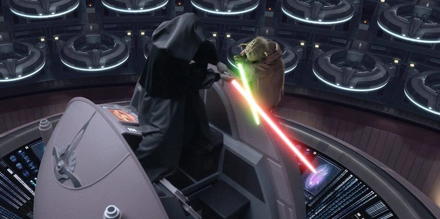 Yoda vs Palpatine