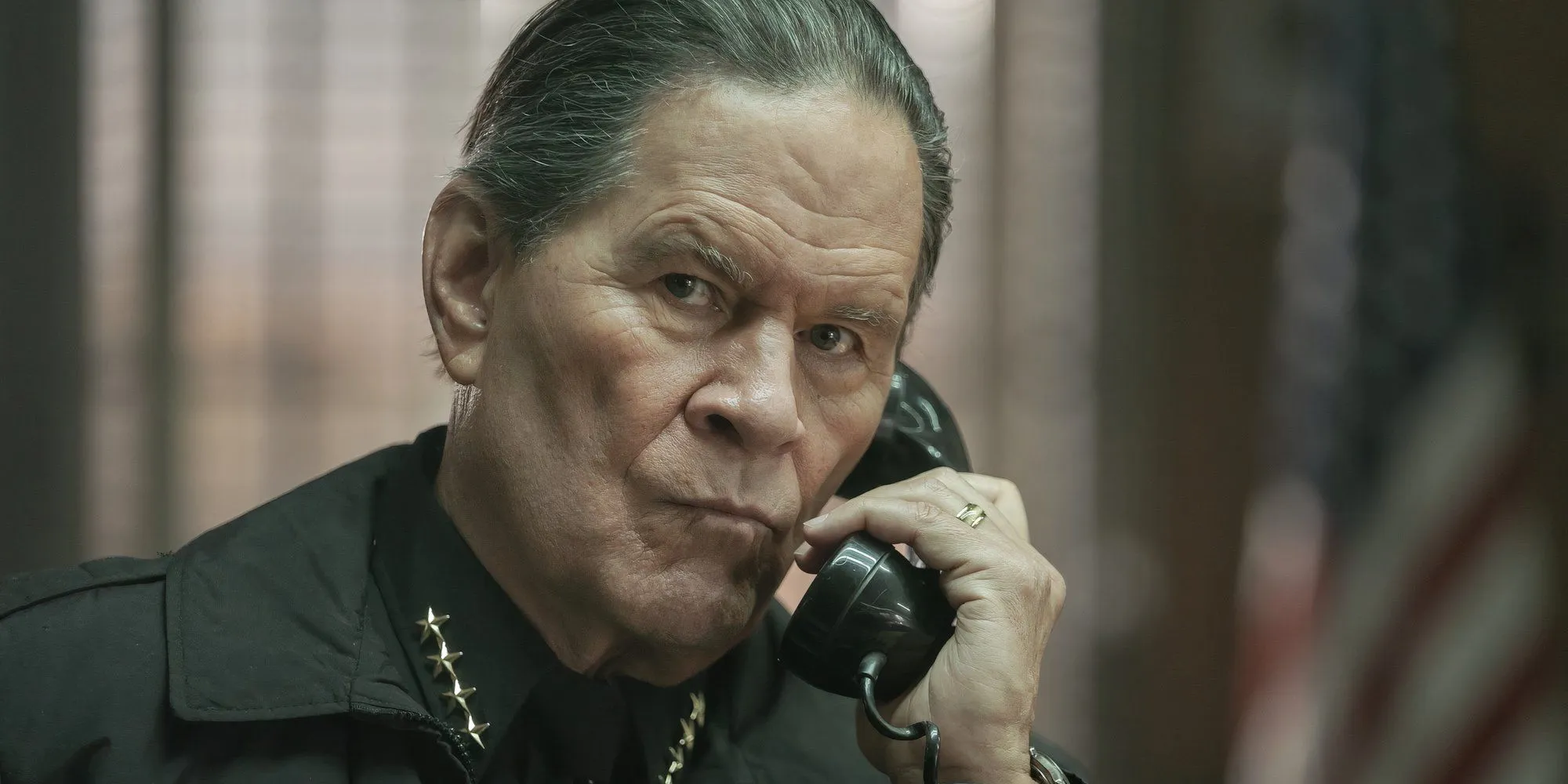 A Martinez as Sheriff Gordo Sena in Dark Winds