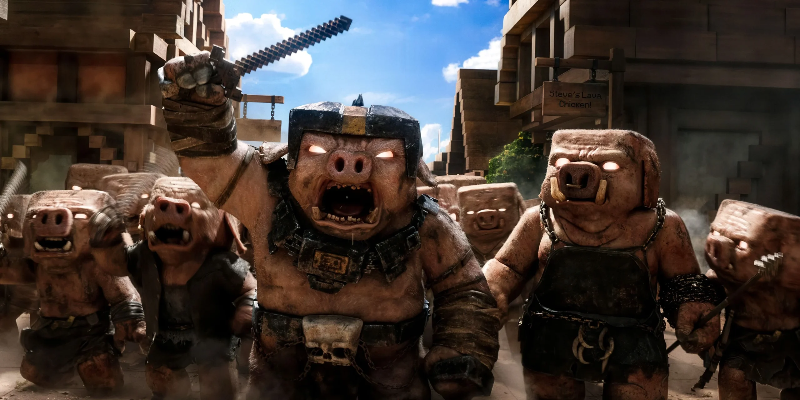 Another scene from A Minecraft Movie
