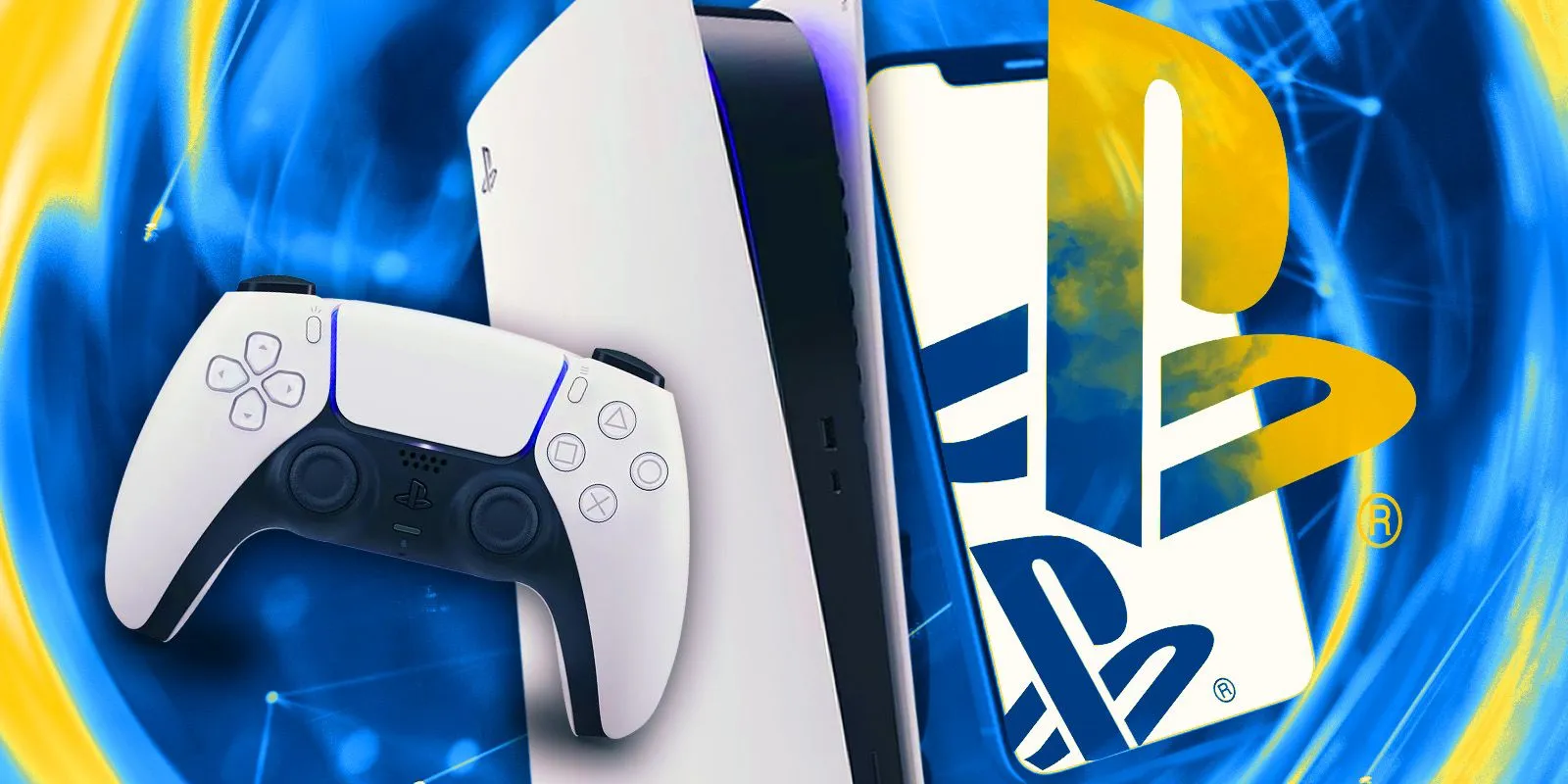 Playstation logo with PS5