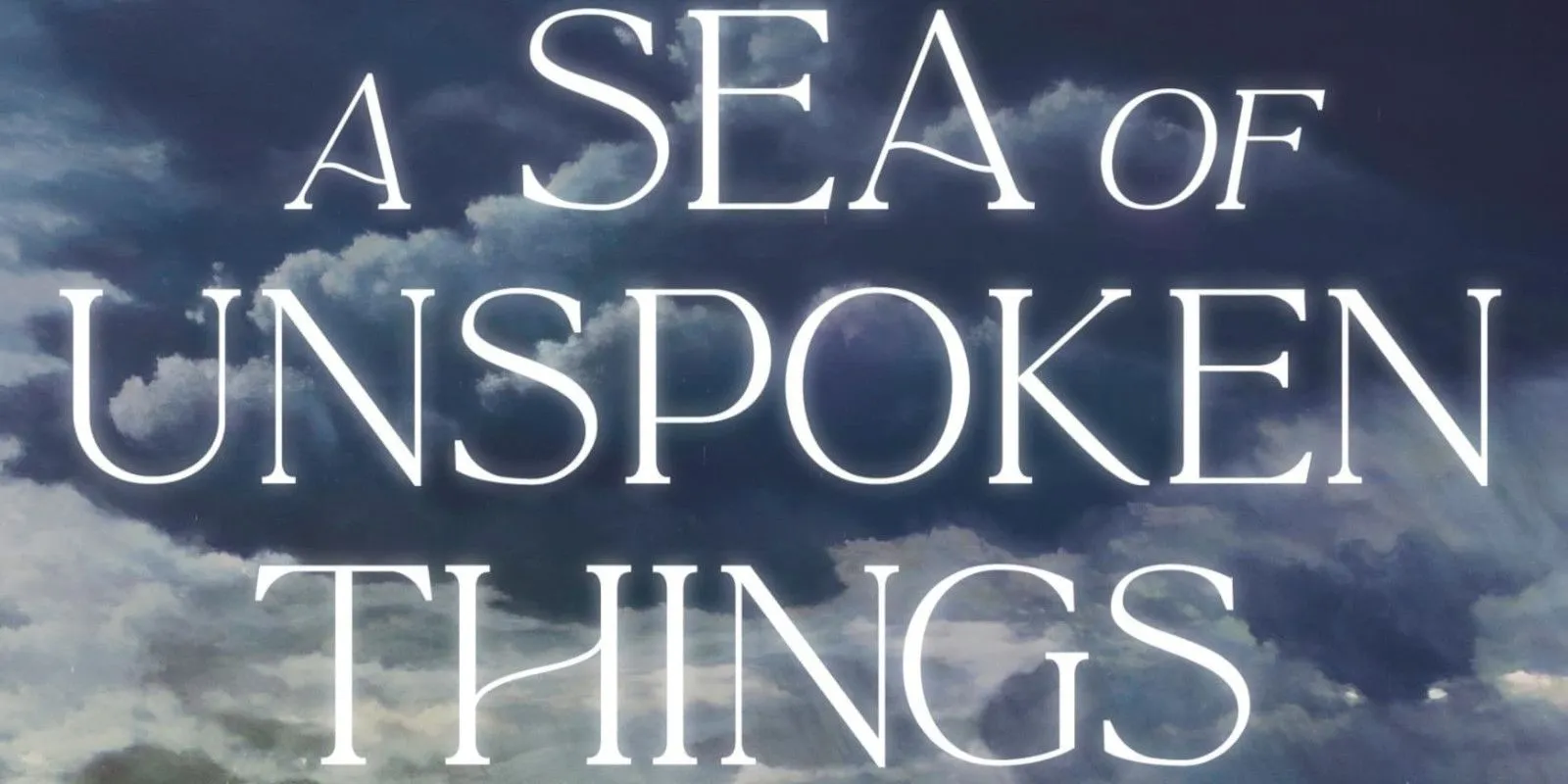 A Sea Of Unspoken Things Cover