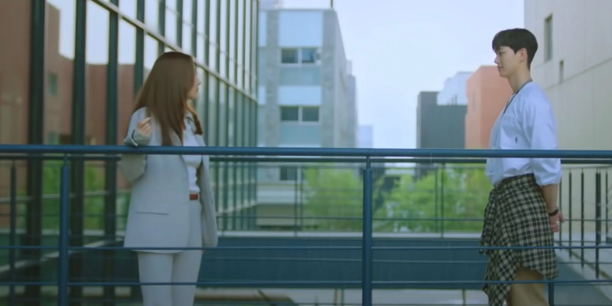 A scene from Forecasting Love and Weather