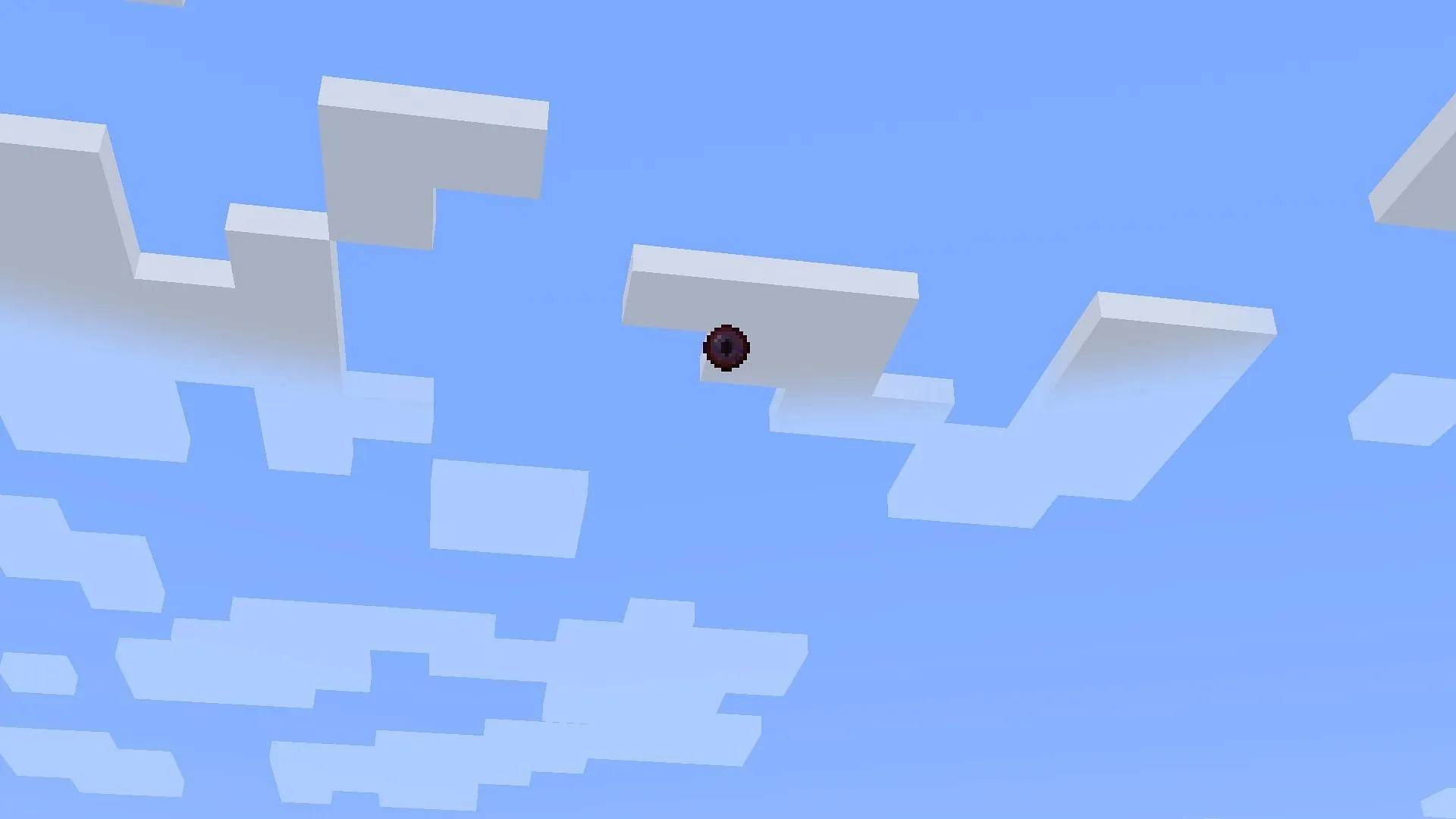 Navigate your way out of a Mine with the eye of exit (Image via Sportskeeda Gaming || Mojang Studios)