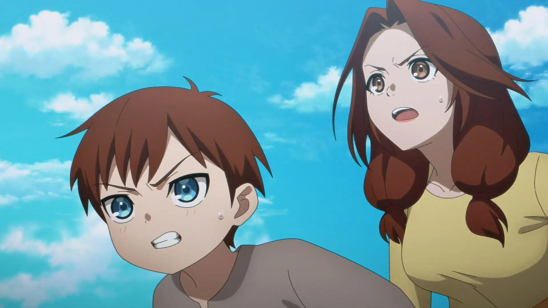 Arthur and his mother as they try to escape (Image via Studio A-CAT)