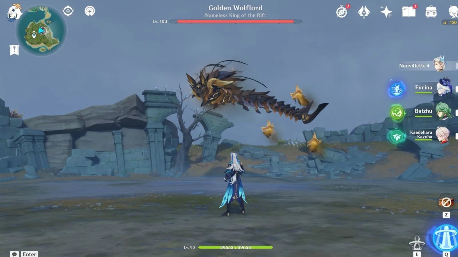 Golden Wolflord (Image via HoYoverse) Golden Wolflord (Image via HoYoverse)