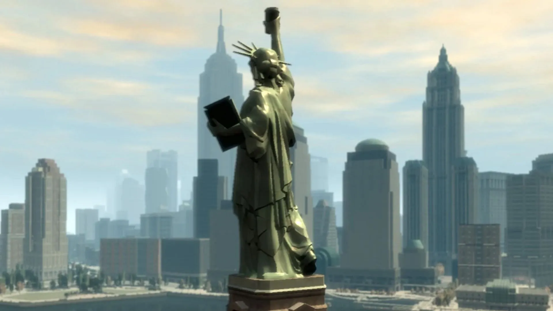 Players should carefully observe the Statue of Happiness (Image via GTA Wiki, Rockstar Games)