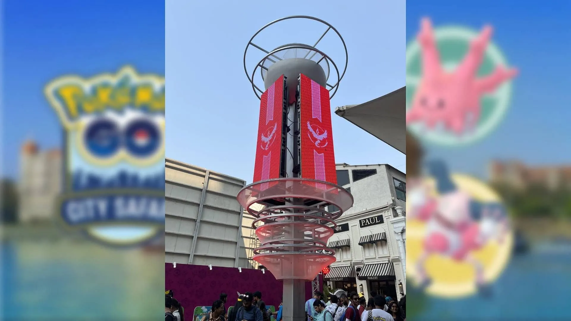 Pokemon GO City Safari Mumbai Gyms (Image via Angshuman Dutta)