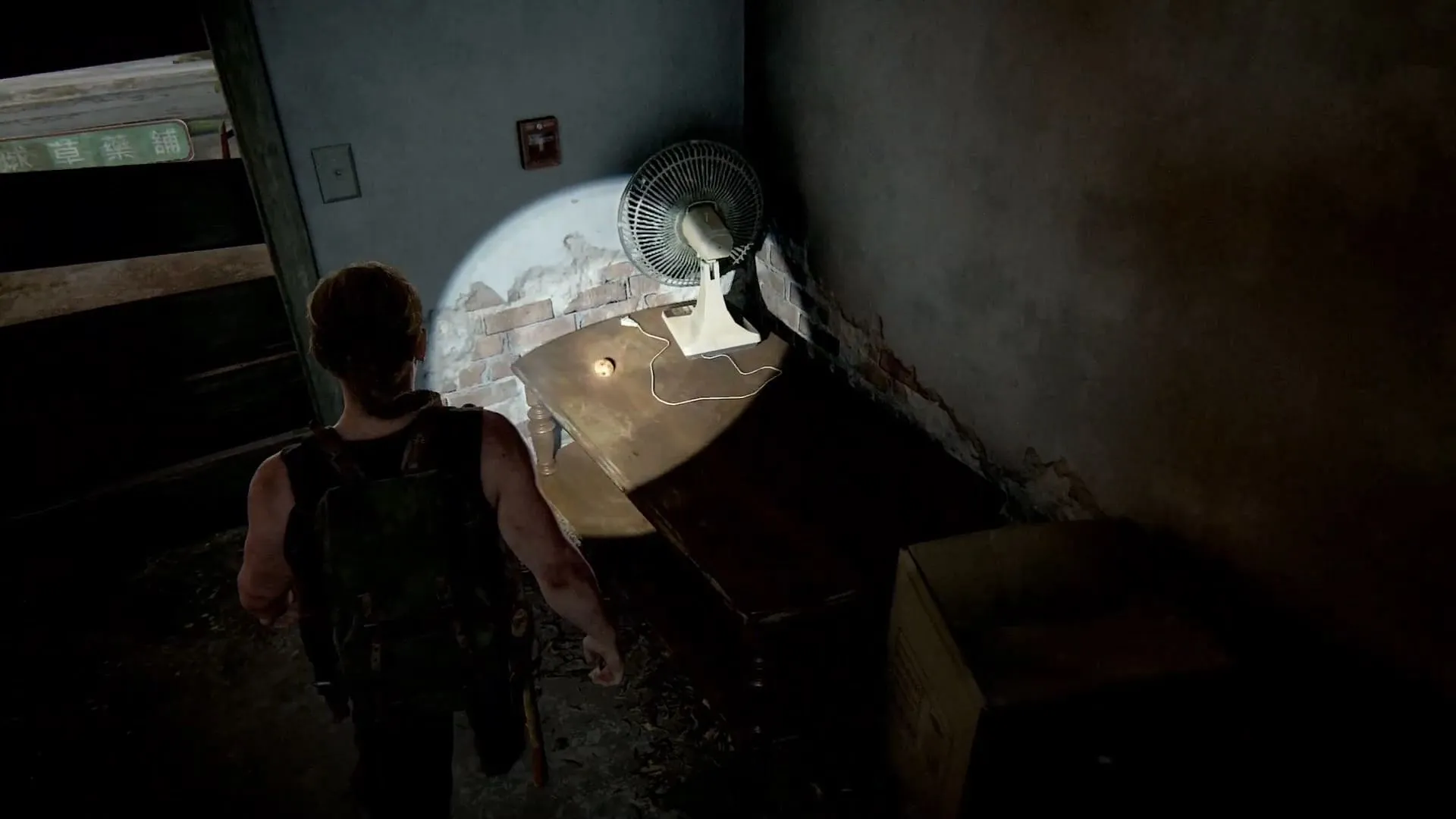 The artifact will be on a table (Image via Naughty Dog)