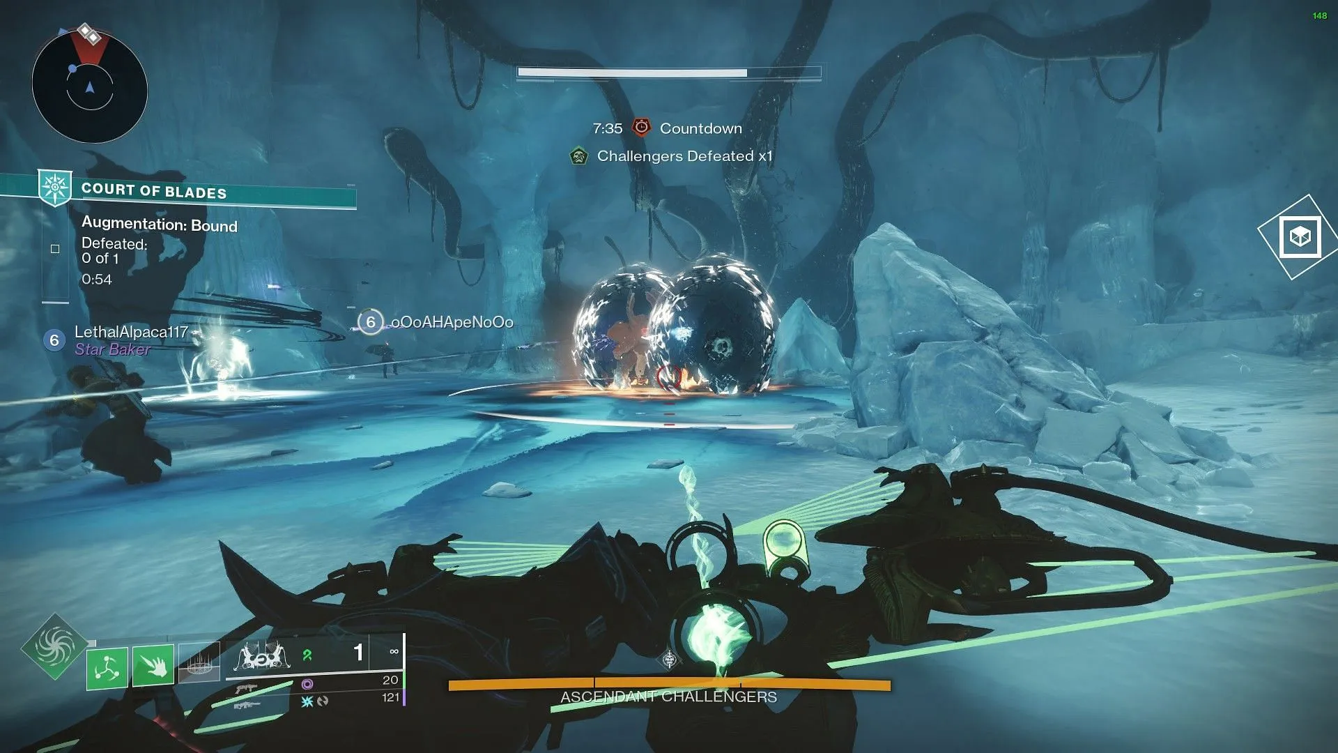 Court of Blades in Destiny 2 (Image via Bungie)