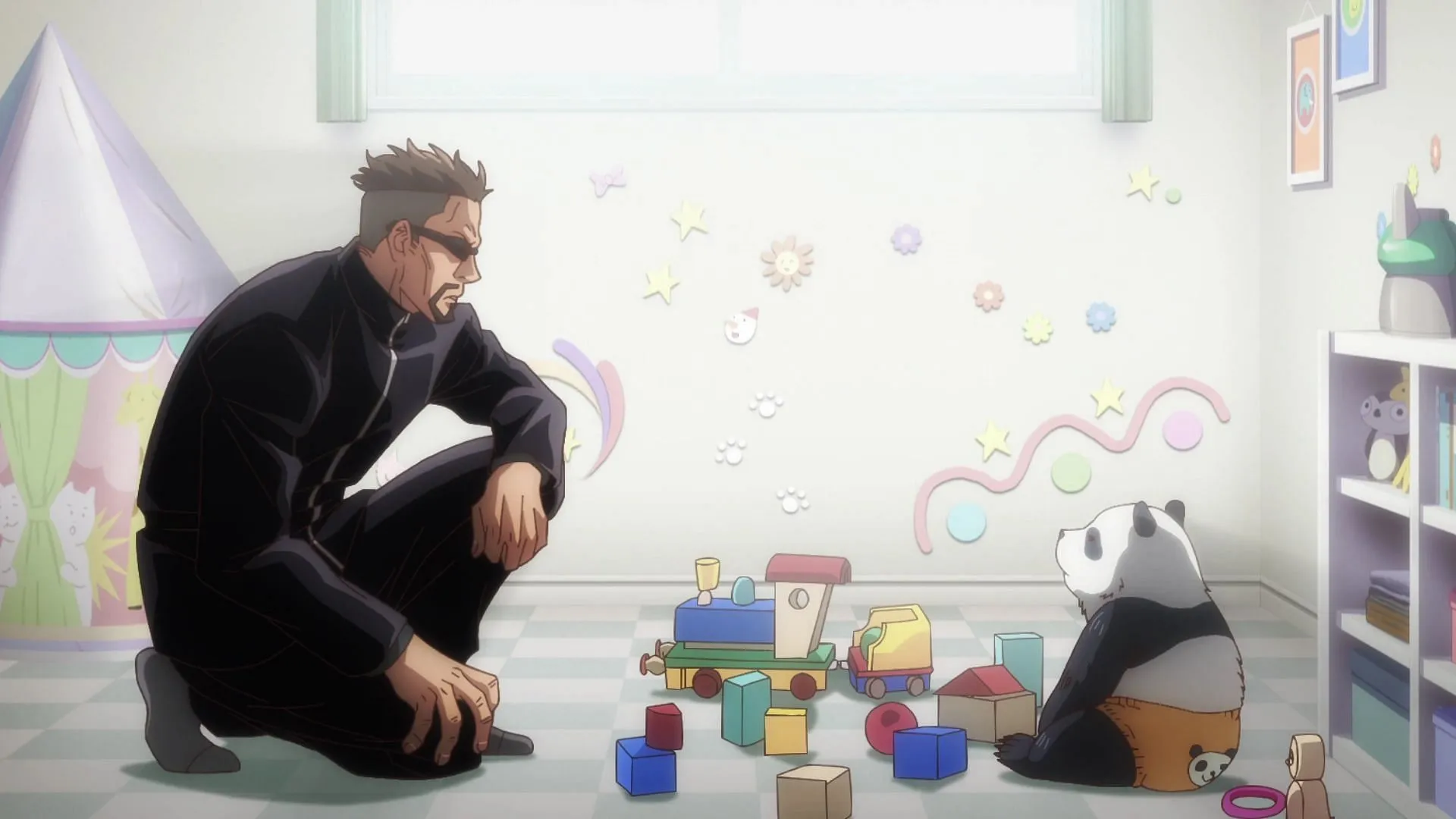 'What is the relationship between Yaga and Panda?' is frequently asked by Jujutsu Kaisen fans (Image via MAPPA)