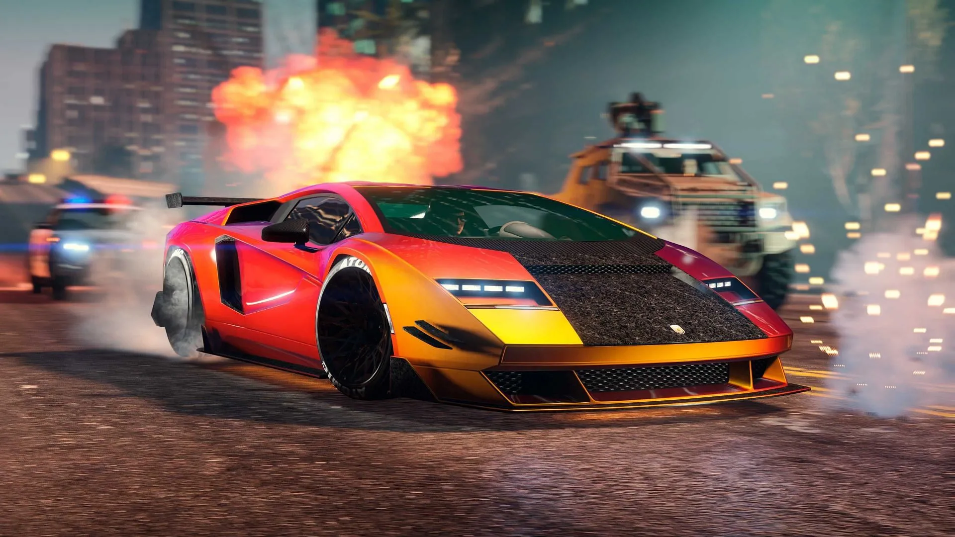 Is GTA Online cross platform on PS5 and Xbox Series X/S: No (Image via Rockstar Games)