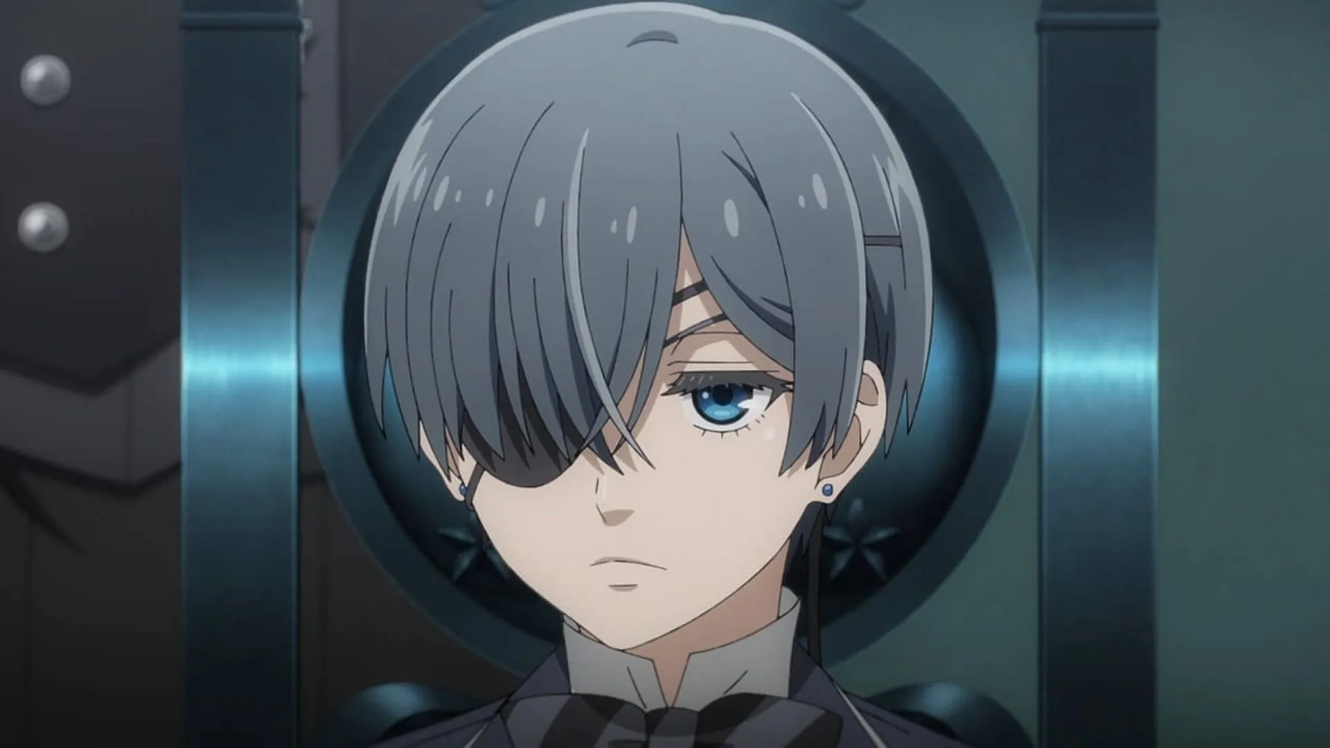Ciel Phantomhive, as seen in the anime (Image via Cloverworks) Ciel Phantomhive, as seen in the anime (Image via Cloverworks)