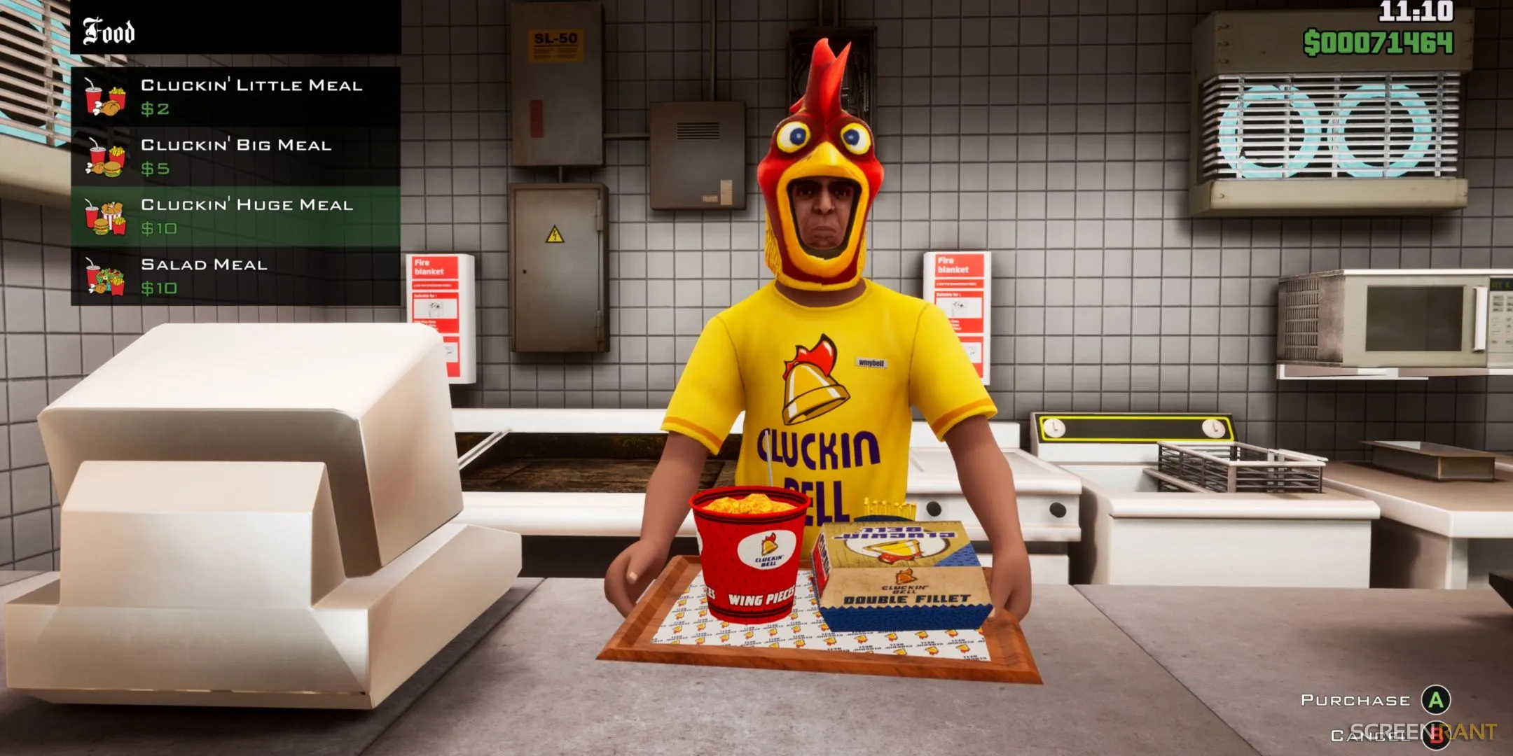 Cluckin' Bell Meal in GTA San Andreas
