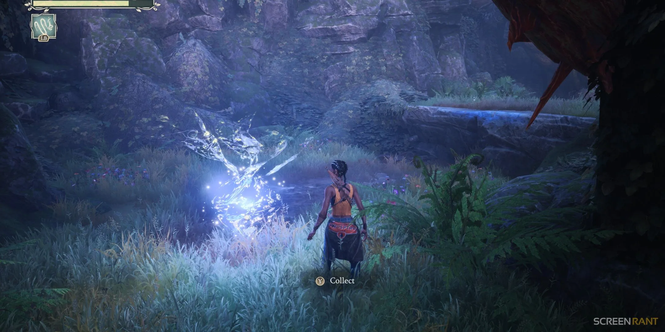 Collecting Floofs by a ledge in South of Midnight.