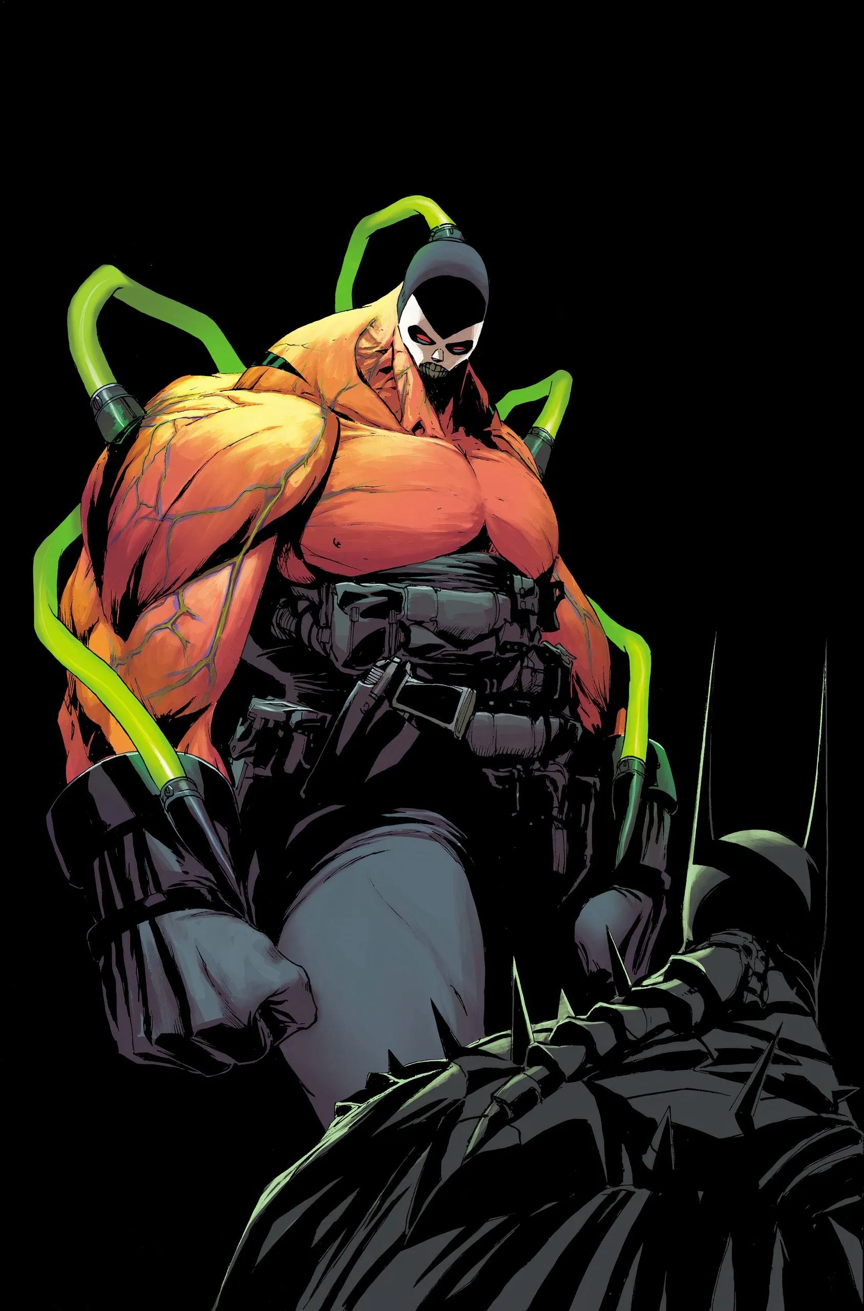 Absolute-Batman 9 Cover Batman vs Bane DC Absolute-Batman 9 Cover Batman vs Bane DC