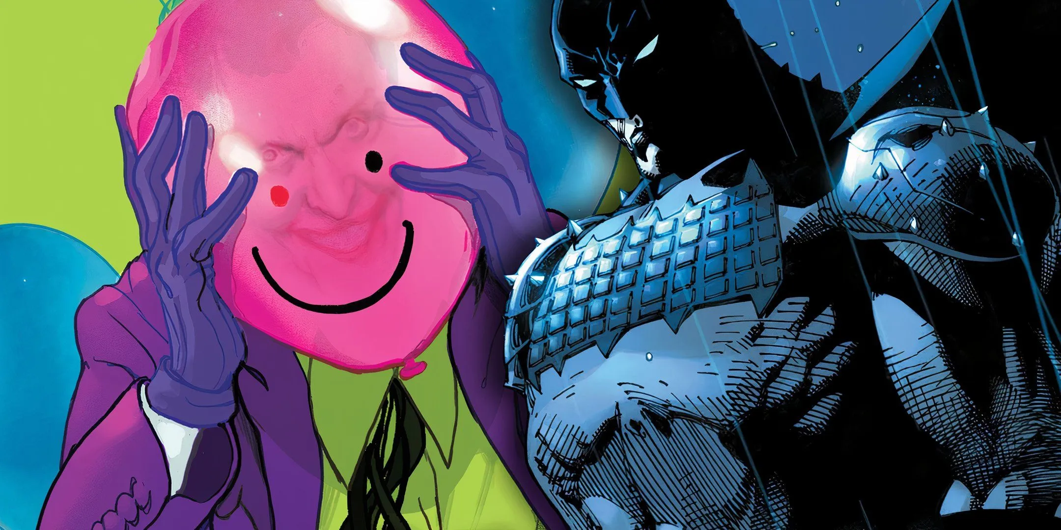 Absolute Batman with Joker Hiding His Face DC Featured